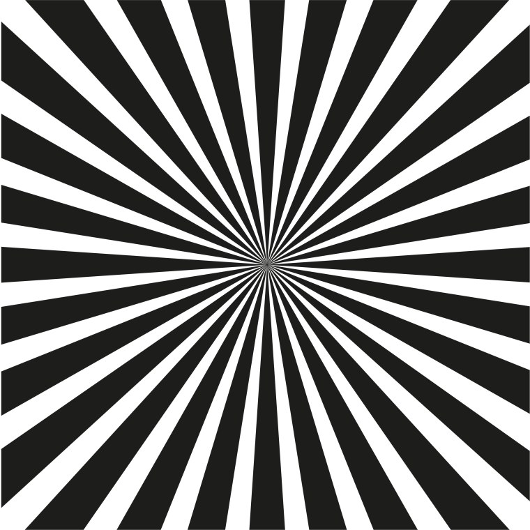 Радиально расходящиеся лучи