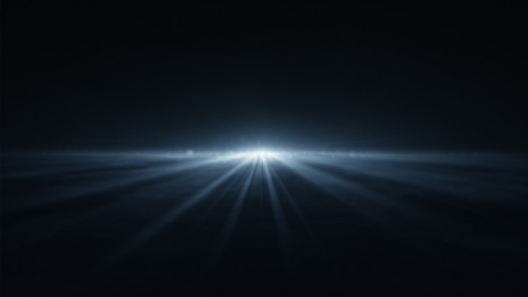 Свет на черном фоне