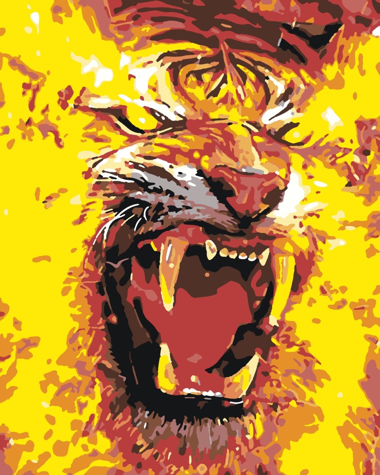 Тигр в ярости