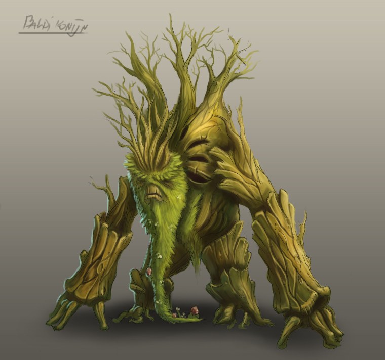 Монстр Древень