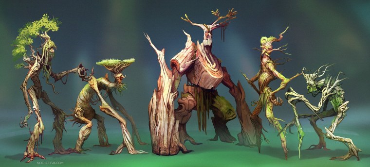 Энты концепт арт