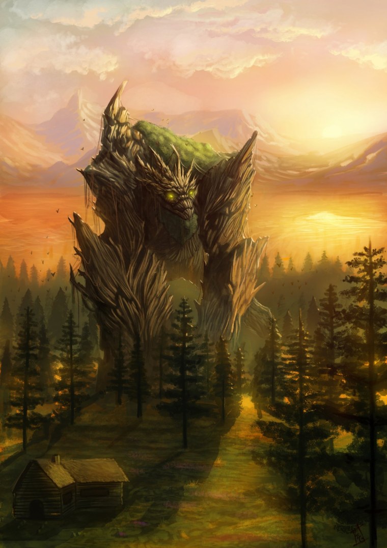 Лесной Титан арт