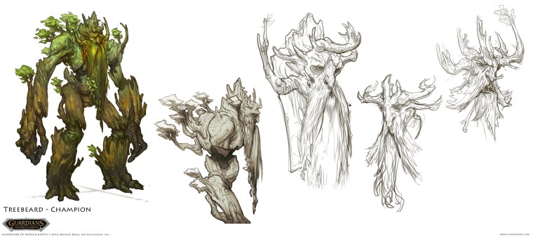 Энты Властелин колец концепт