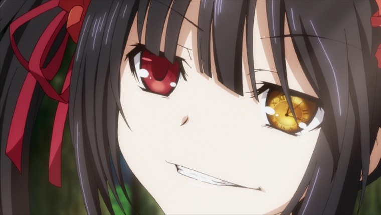 Куруми Токисаки глаза