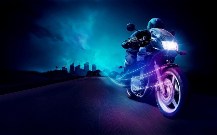 Мотоцикл арт