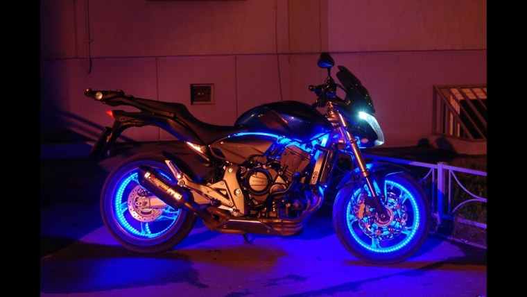 Yamaha r6 2003 неоновая подсветка