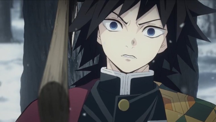 Аниме клинок рассекающий демонов Томиока