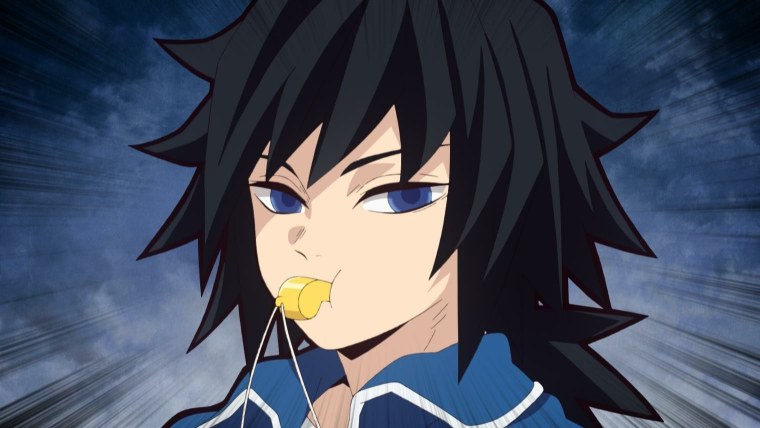 Клинок рассекающий демонов Томиока Гию