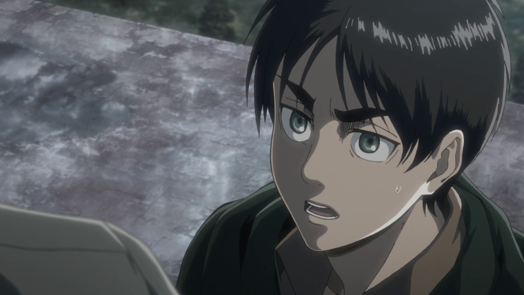 Эрен смеётся