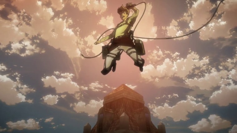 Атака титанов Эрен гиф