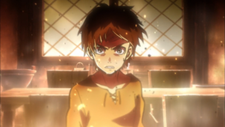 Gif аниме атака титанов Эрен