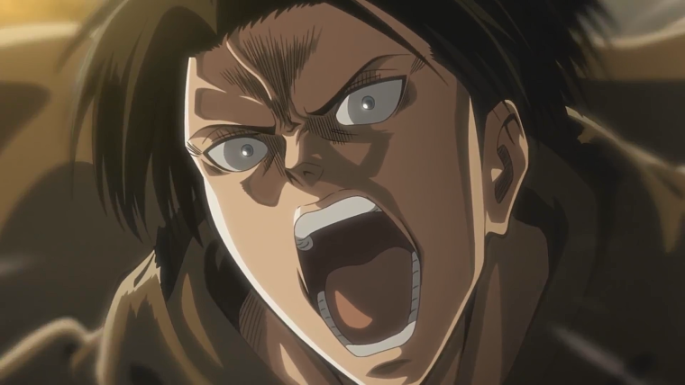 Леви Аккерман избивает Эрена