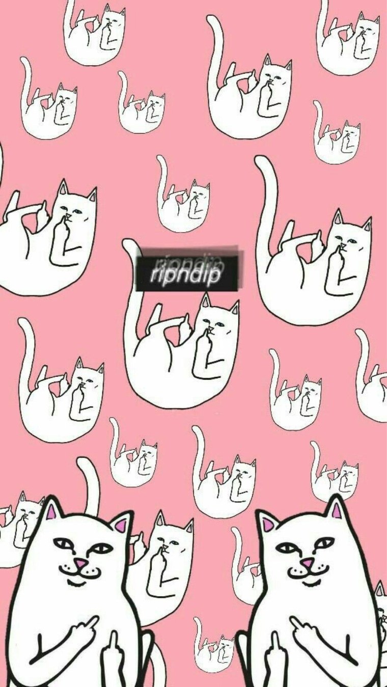 Футболка RIPNDIP Lord Nermal Pocket Tee Black