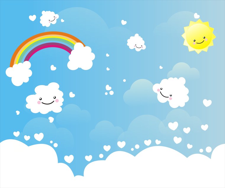 Небесный фон для фотошопа