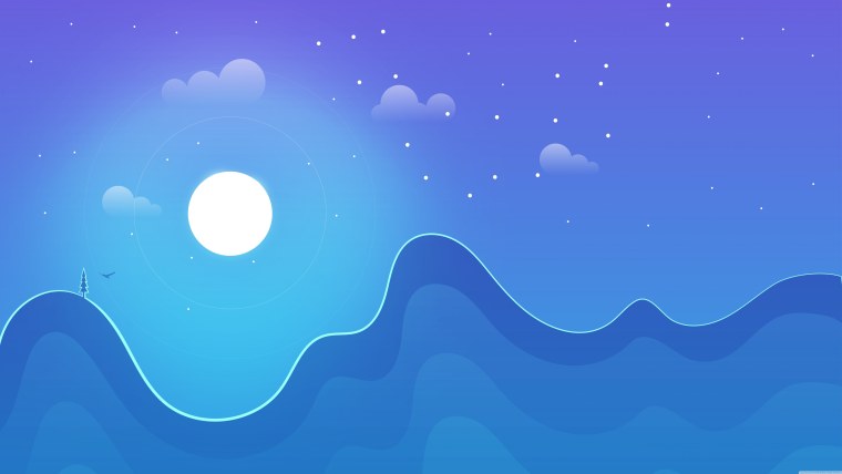 Небо мультяшное