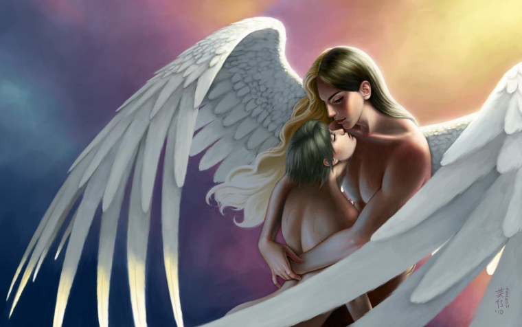 Влюбленные с крыльями