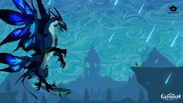 Венти Геншин обои