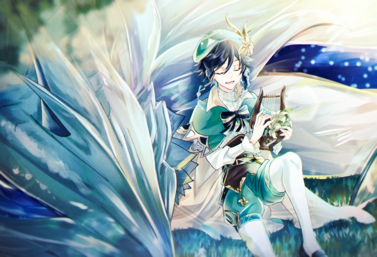 Аниме Венти Геншин