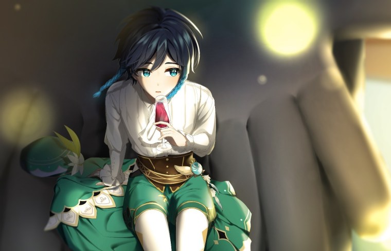 Венти Геншин арты