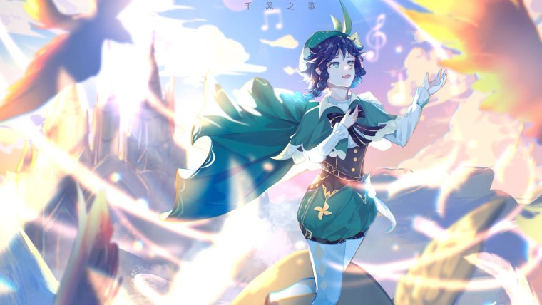 Венти 18 Genshin Impact