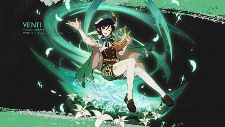 Лира Венти Genshin Impact