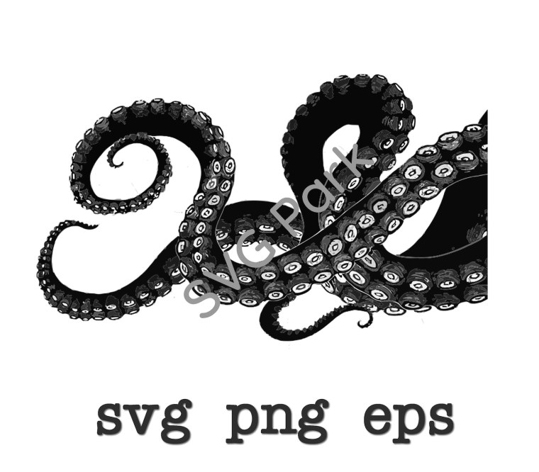 Щупальца осьминога арт