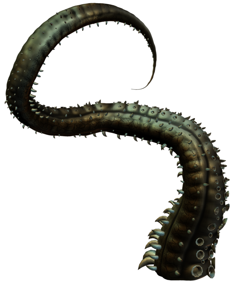 Щупальца для фотошопа без фона