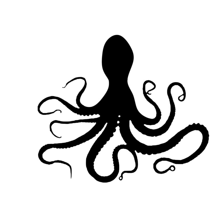 Щупальца осьминога вектор