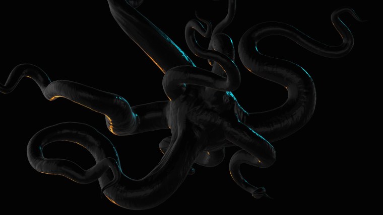 Щупальца 3д