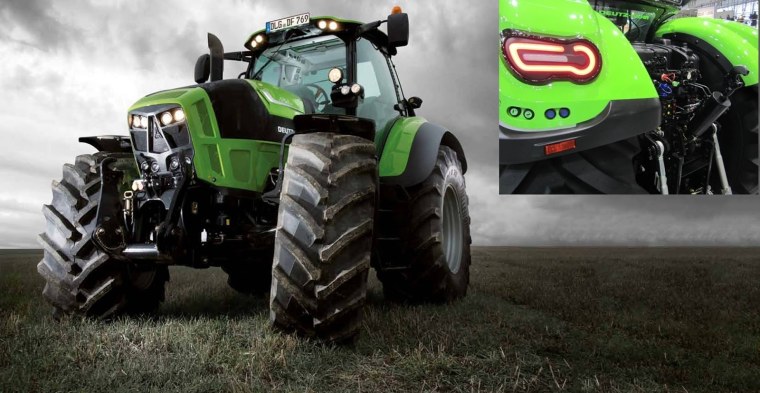 Трактор Дойц фар 7250 TTV