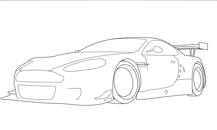 Нарисовать Бугатти ЧИРОН