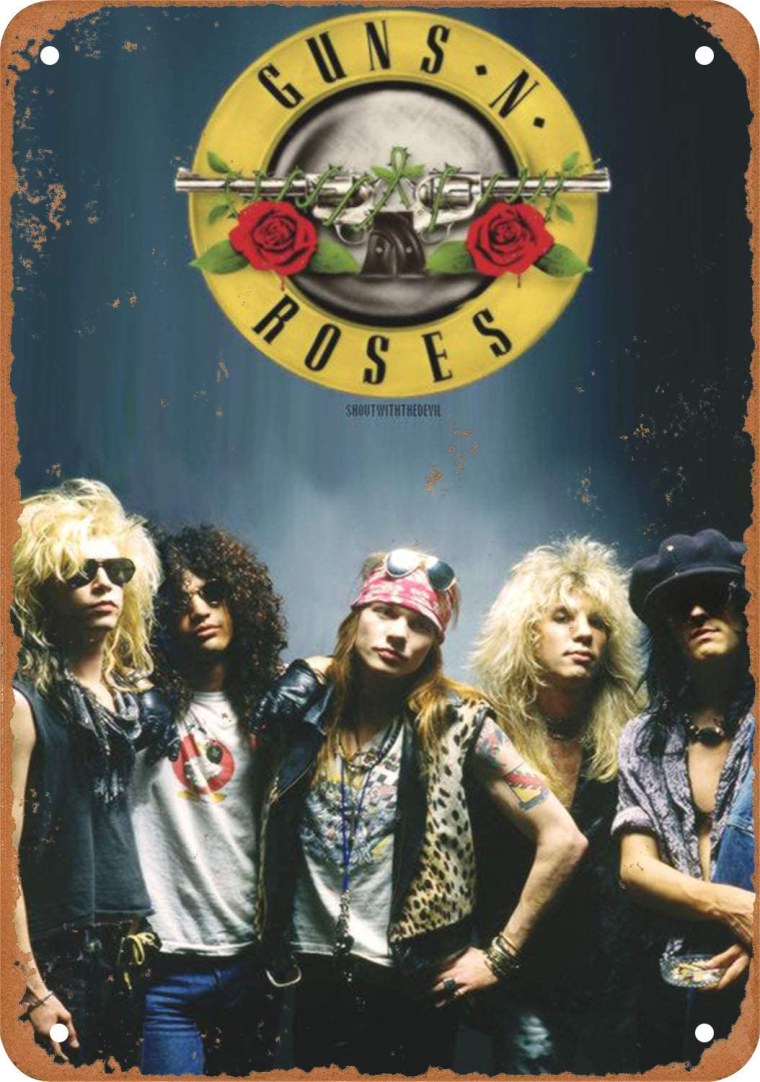 Рок группа Ганс н Роуз