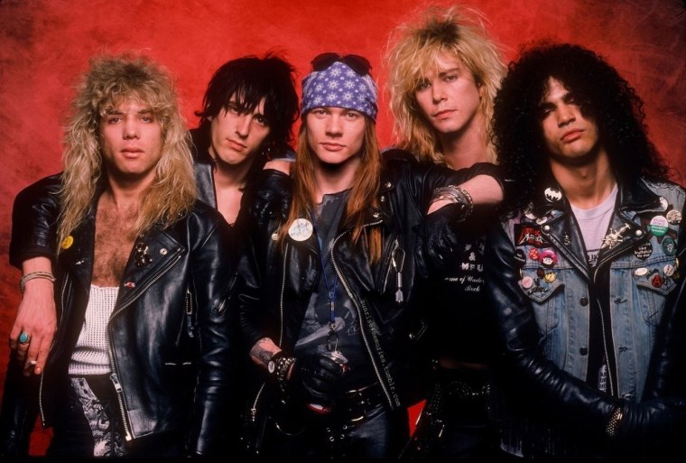 Группа Guns n' Roses 1988