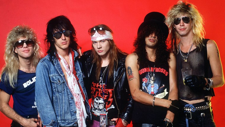 Рок группа Ганс н Роуз