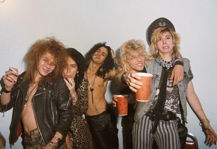 Группа Guns n' Roses 1988