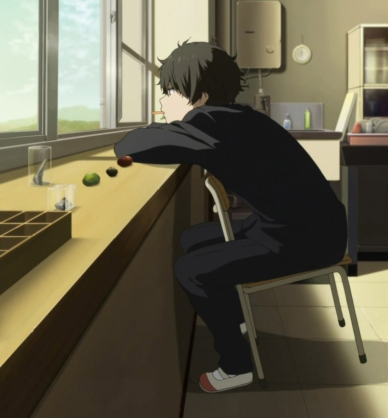 Грустное аниме темное