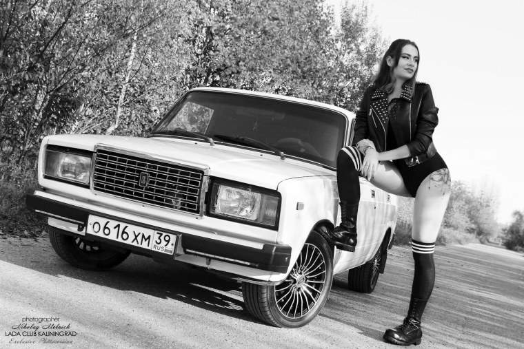 ВАЗ 2107 И девушки