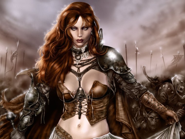 Картинки в стиле фэнтези девушки