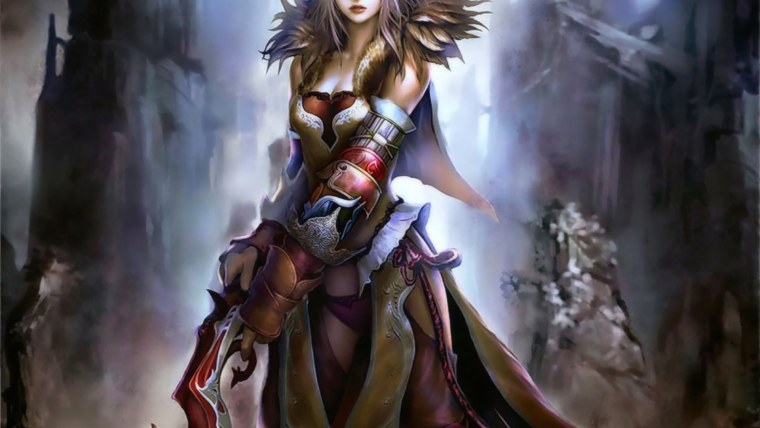 Девушка воин фэнтези