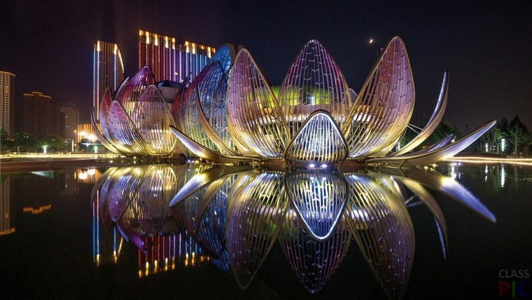 Здание-Лотос в Чанчжоу, Китай