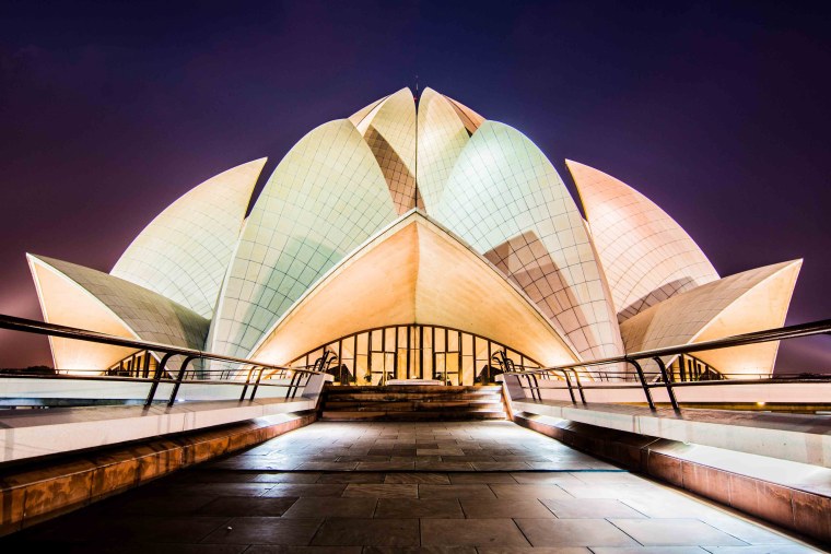 Храм лотоса (Нью-Дели, Индия, Архитектор Фариборз Сахба)