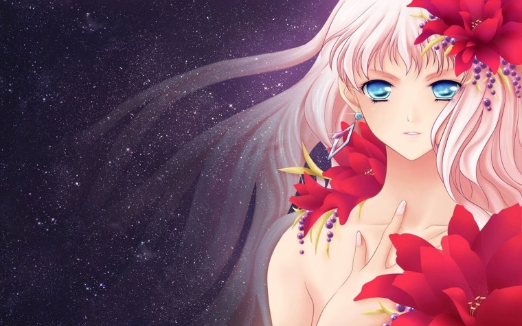 Милые аниме девочки