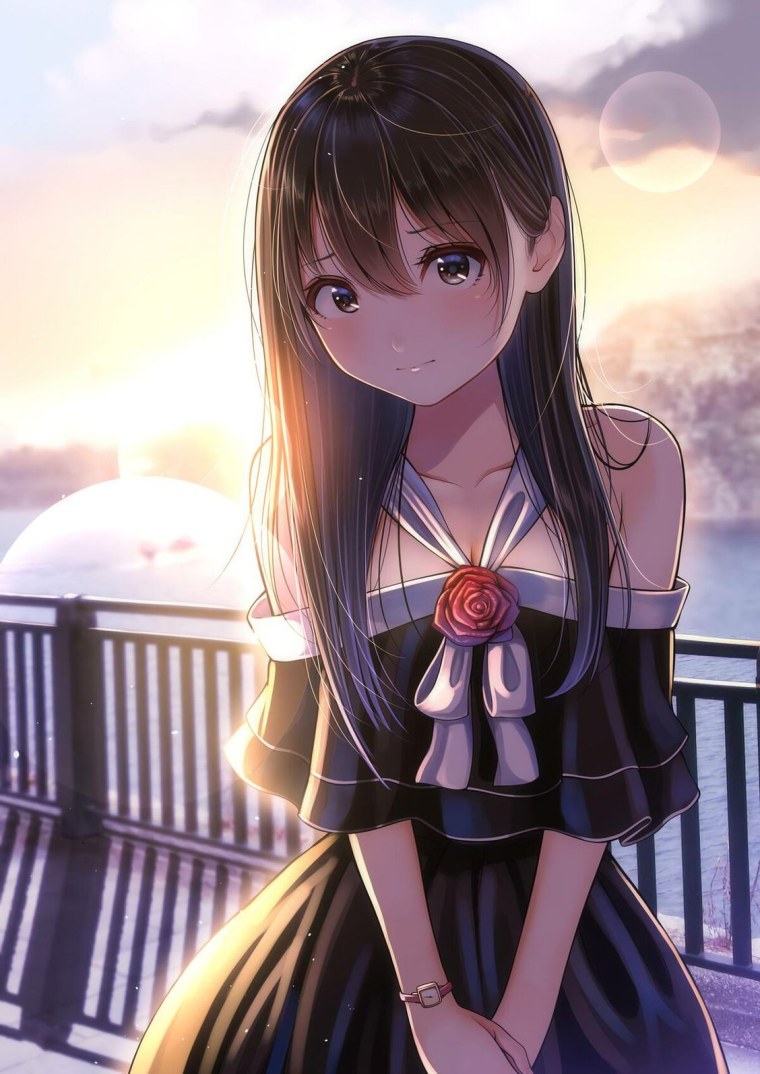 Очень красивые аниме девушки