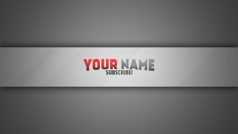 Красивый баннер для ютуба