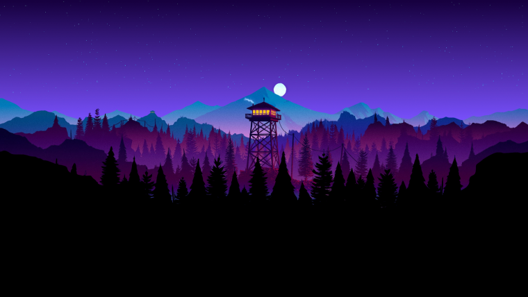 Firewatch пейзажи