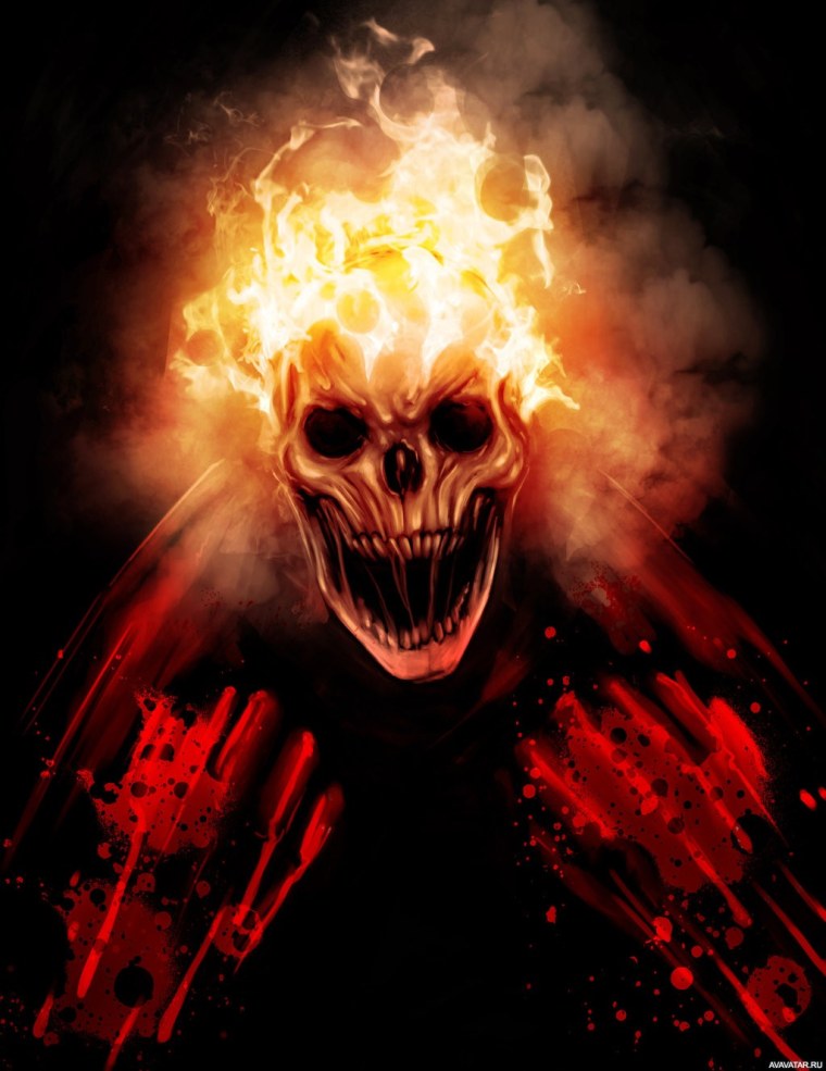 Призрачный череп