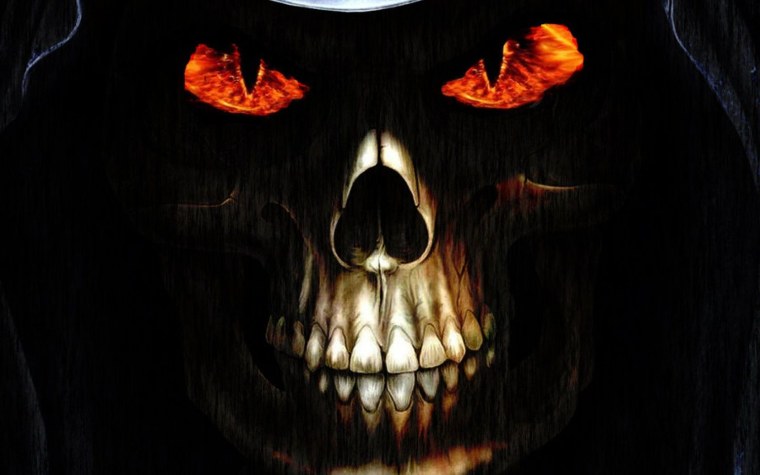 Светящийся череп