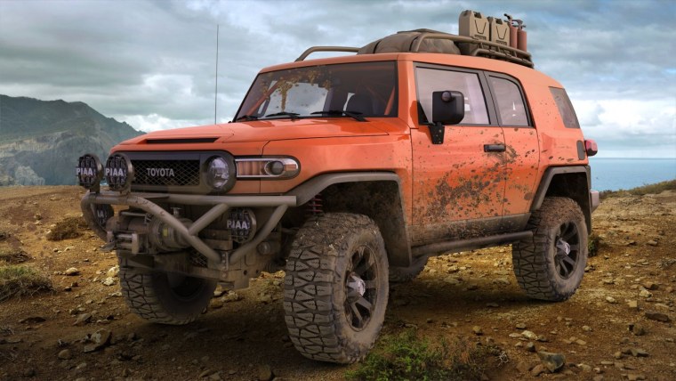 Toyota FJ Cruiser бездорожье