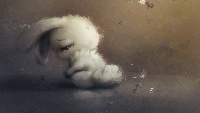 Одинокий зайчик