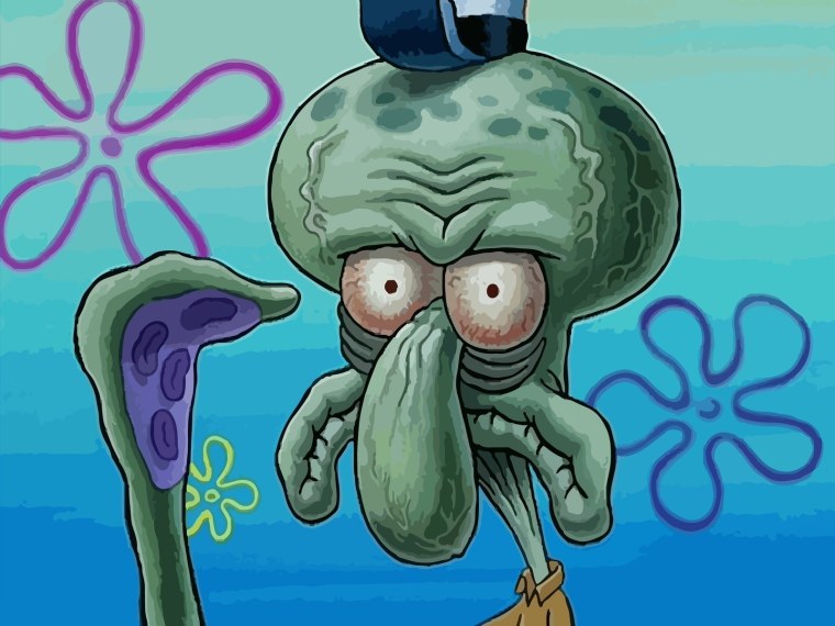 Осьминог Сквидвард